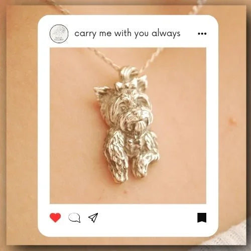 Memorial Dog Pendant - My Yorkie