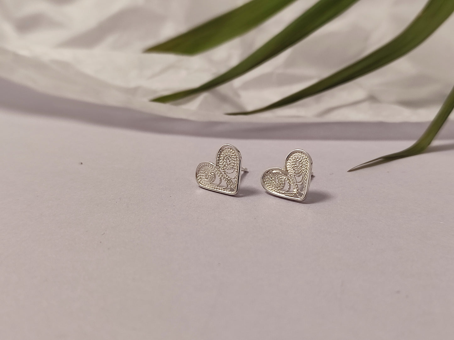 Petit Swirly Heart