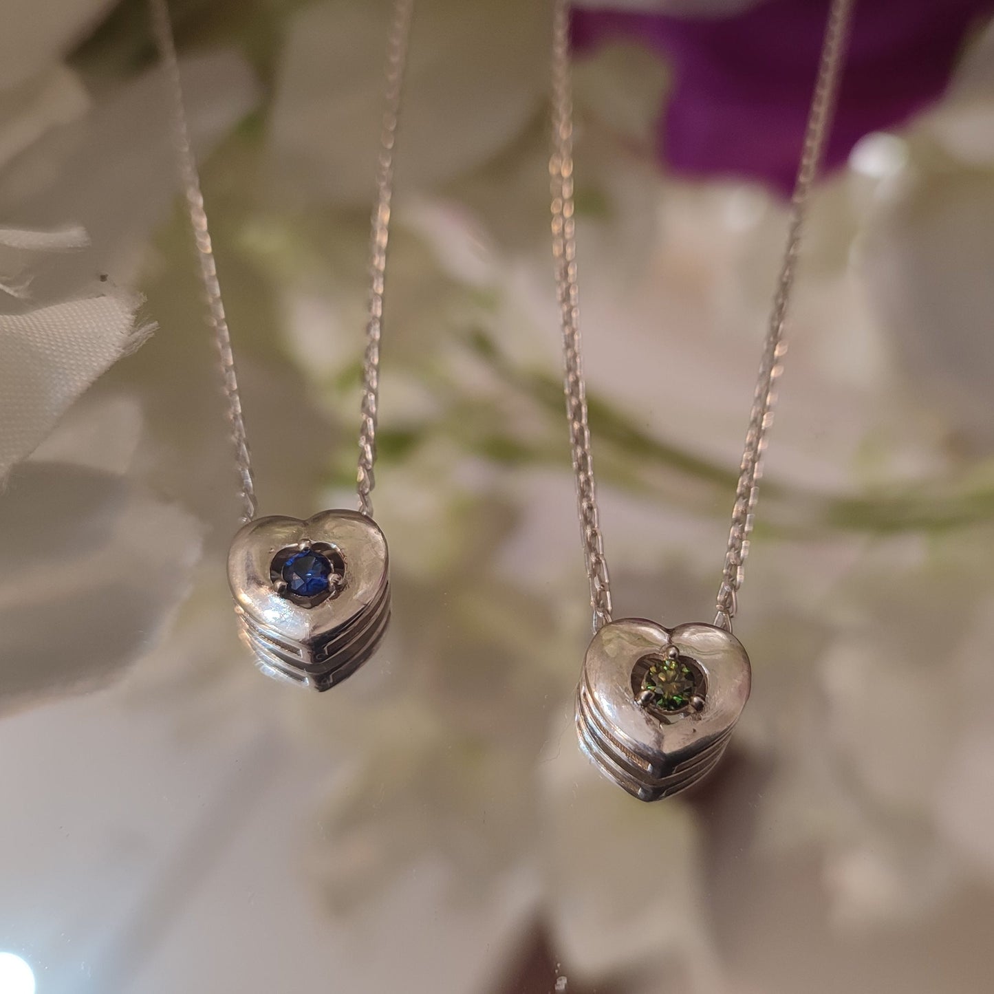 Heart - Birthstone Pendant