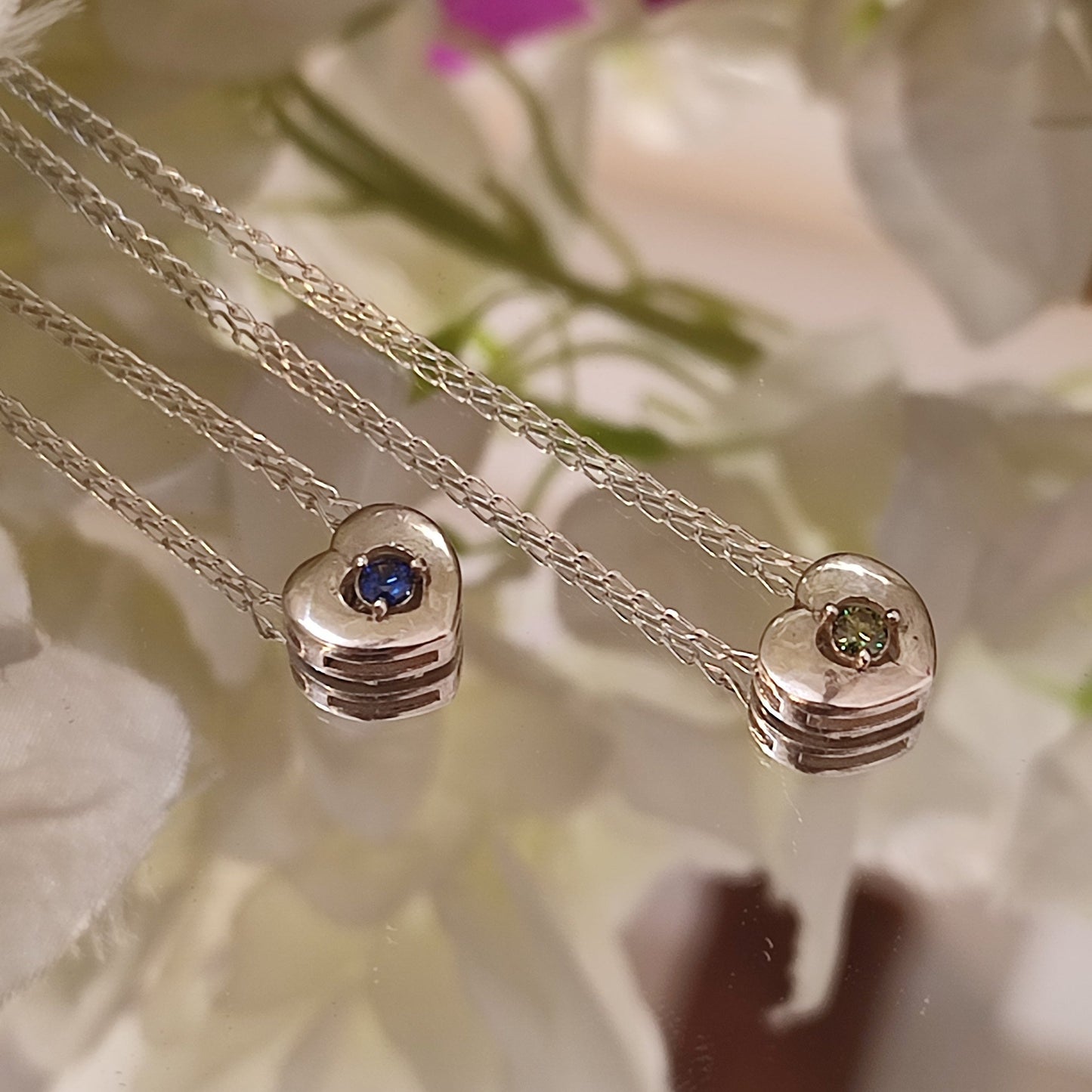 Heart - Birthstone Pendant