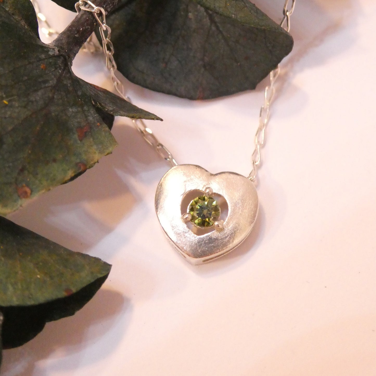 Heart - Birthstone Pendant