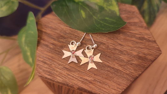 Maltese cross Dangles