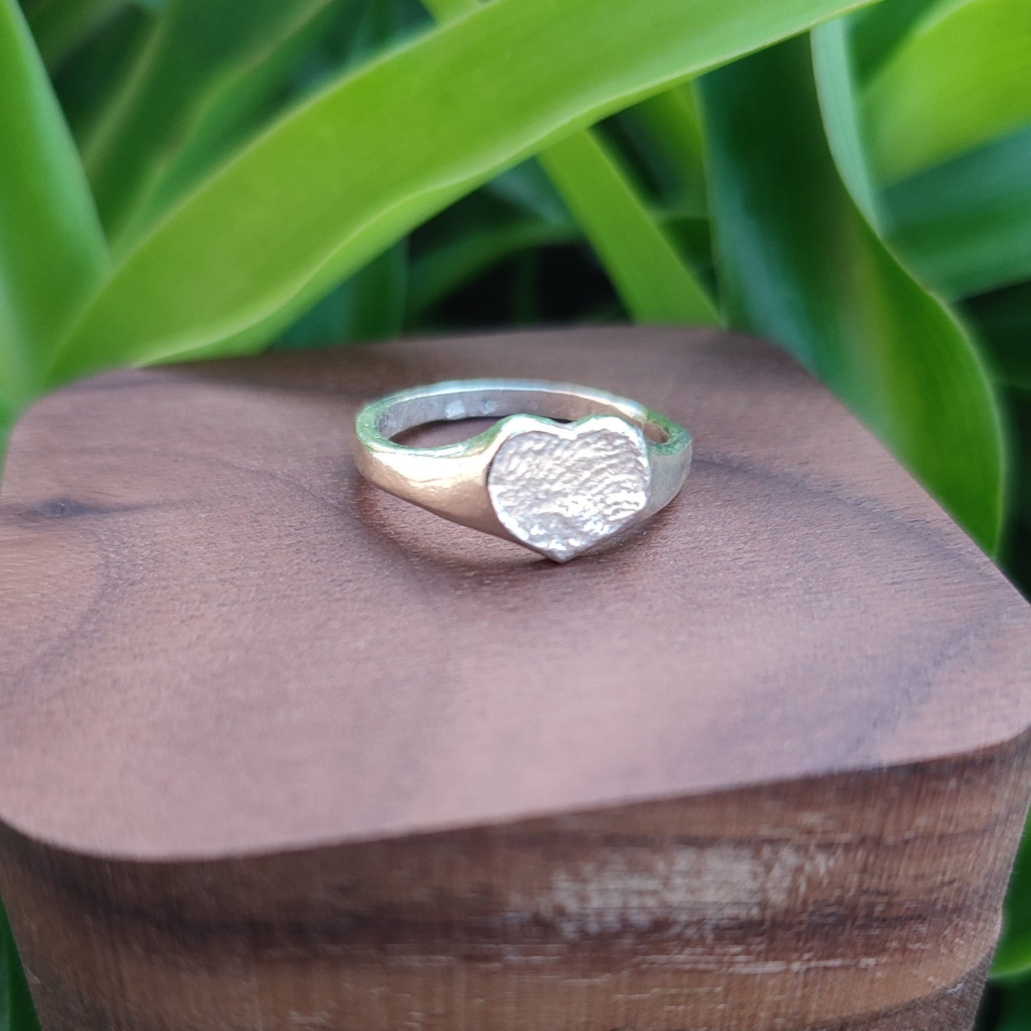 Custom Fingerprint or Paw Print Ring – Sterling Silver